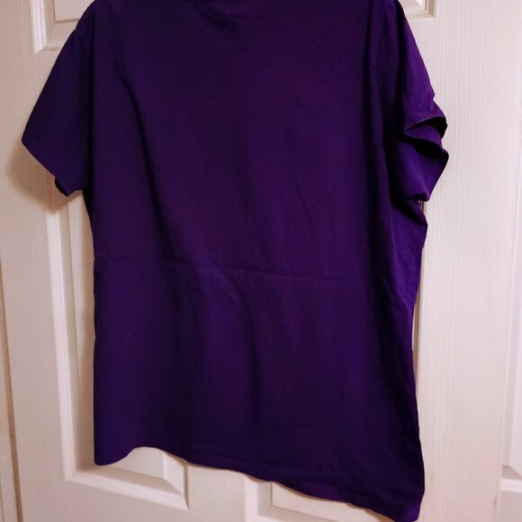 Gildan Custom Tshirt, Barbie Graphic, Purple, 2XL, New - Picture 3 of 4